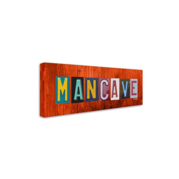 Design Turnpike 'Man Cave' Canvas Art,8x19